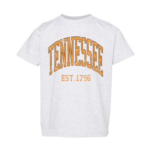 Tennessee EST 1796 On Ash