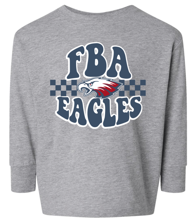 FBA Checkered Eagles on Light Gray