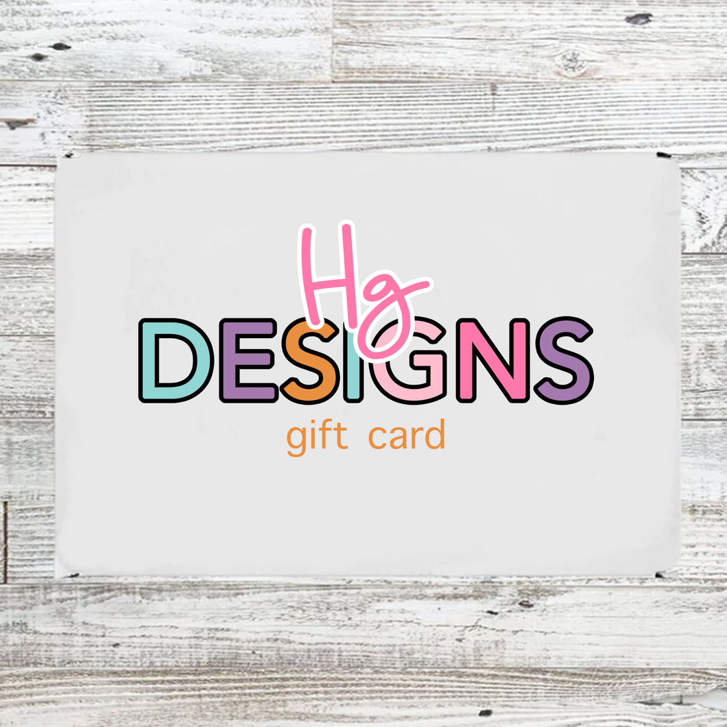 The HG Gift Card