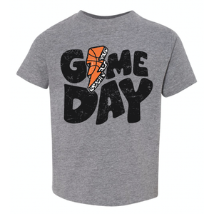 Game Day Basketball Leopard Tee